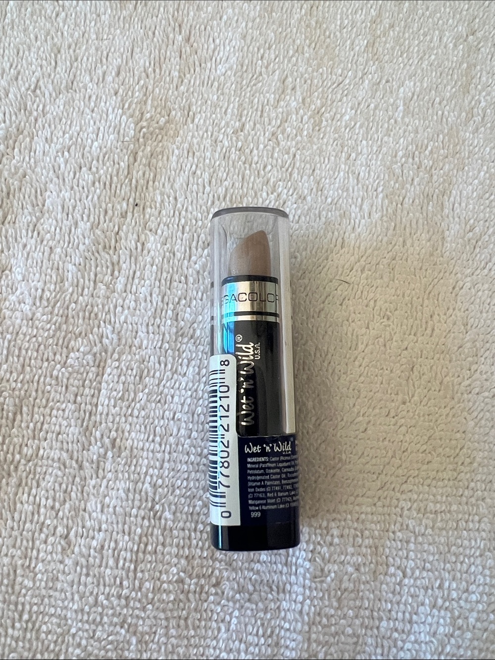 wet n wild Nude Beige Lipstick - Neutral Light Nude Shade